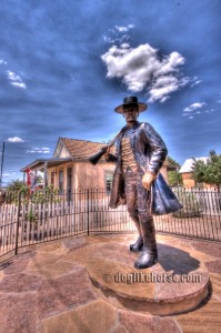 Wyatt Earp statue Tombstone Arizona