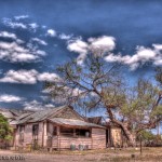 Old rundown Arizonan house