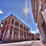 Bisbee main street and post office