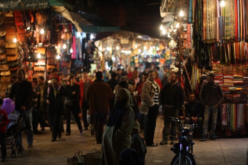 Moroccan market Moroccan market 500x333 Marrakesh: Morocco photo gallery