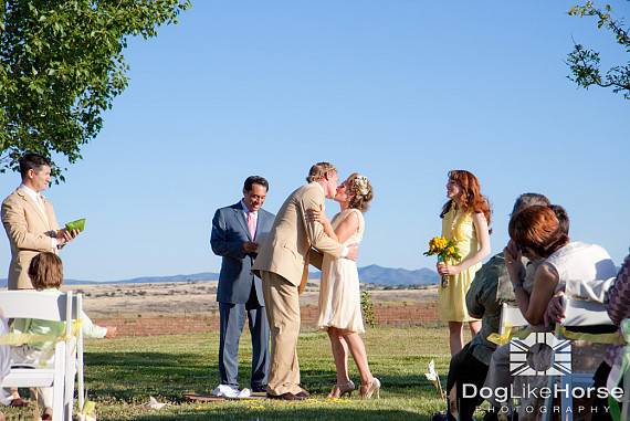 Wedding Photography The First Kiss